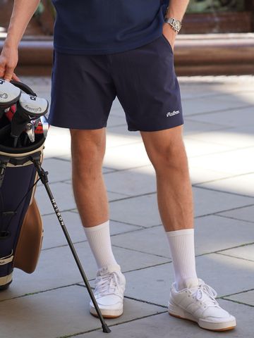 Malbon RIPLEY COOLCORE SHORT Bermuda Hose navy
