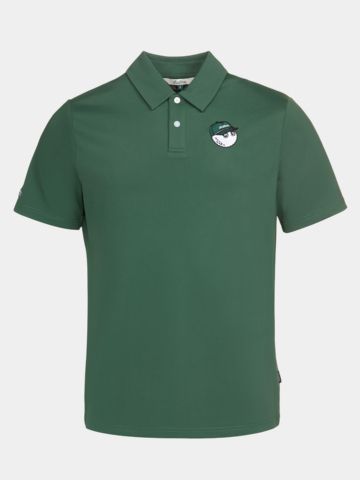 Malbon FAIRWAY BALDWIN Halbarm Polo grün