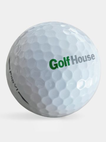 Titleist Limited Edition Pro V1 50 Jahre Golf House mit Golf House Logo weiß