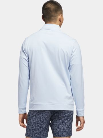 adidas ULT CLS QZ LC Stretch Midlayer hellblau