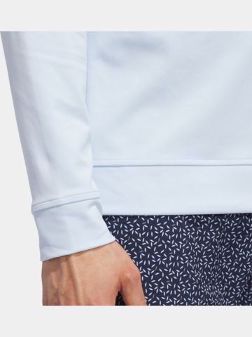 adidas ULT CLS QZ LC Stretch Midlayer hellblau