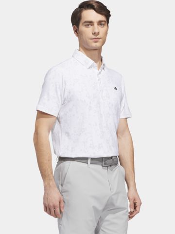 polokošile adidas ULT+ BTTR PRINT s polovičním rukávem bílá