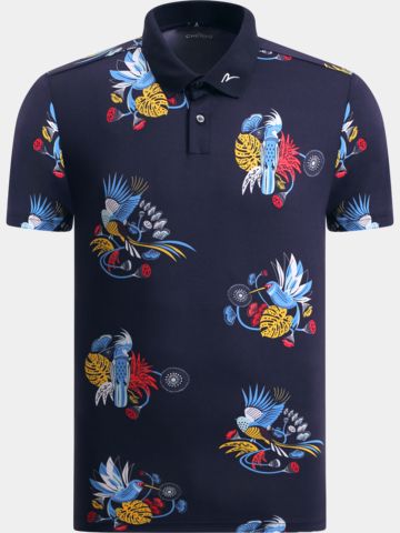 Chervo ADDIO Halbarm Polo navy