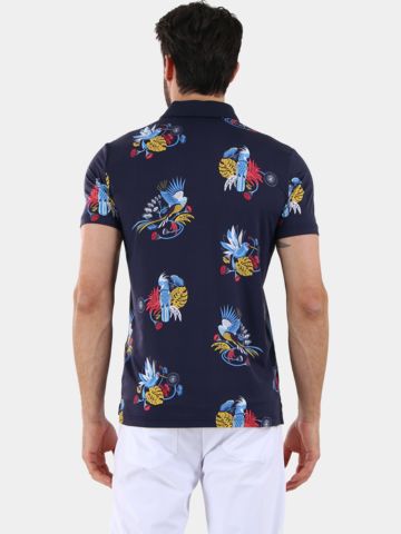 Chervo ADDIO Halbarm Polo navy