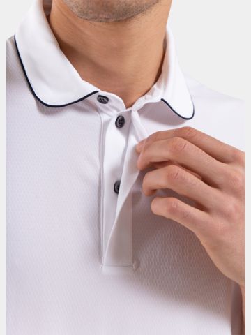 Chervo ADDISON Halbarm Polo weiß