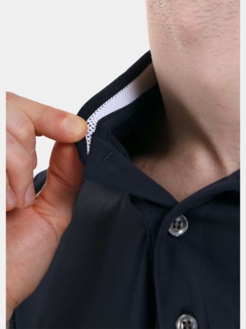 Chervo AIDEN Halbarm Polo navy