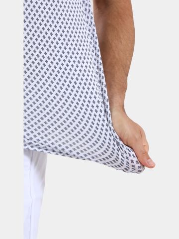 Chervo ALBERGO Halbarm Polo weiß