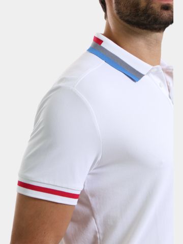 Chervo ALLARME Halbarm Polo weiß