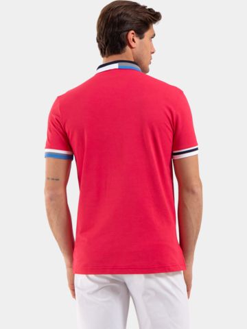 Chervo ALLARME Halbarm Polo rot