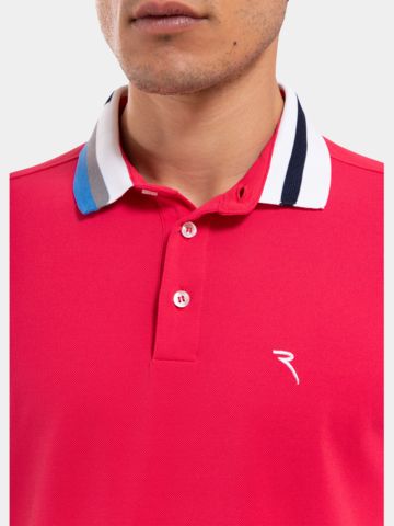 Chervo ALLARME Halbarm Polo rot