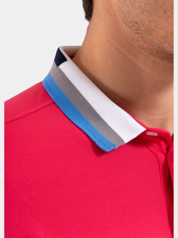 Chervo ALLARME Halbarm Polo rot