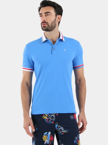 Chervo ALLARME Halbarm Polo blau