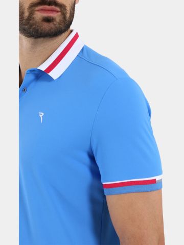 Chervo ALLARME Halbarm Polo blau