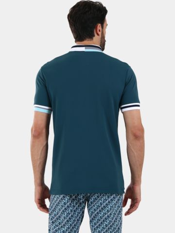 Chervo ALLARME Halbarm Polo grün