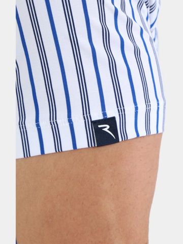 Chervo ARCHITETTO Halbarm Polo gestreift