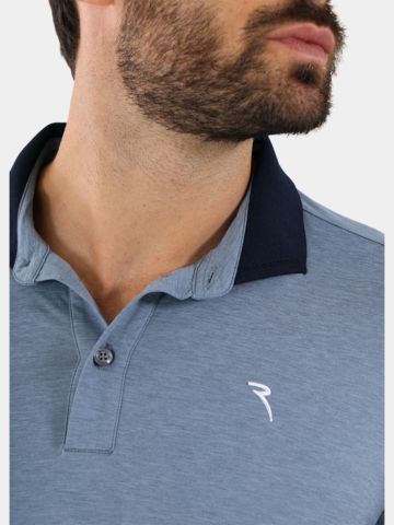 Chervo ASTENGO Halbarm Polo grau