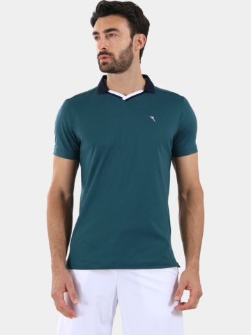 Chervo AUGUST Halbarm Polo grün