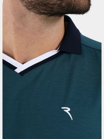 Chervo AUGUST Halbarm Polo grün