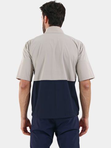 Chervo MISTER Halbarm Windshirt camel