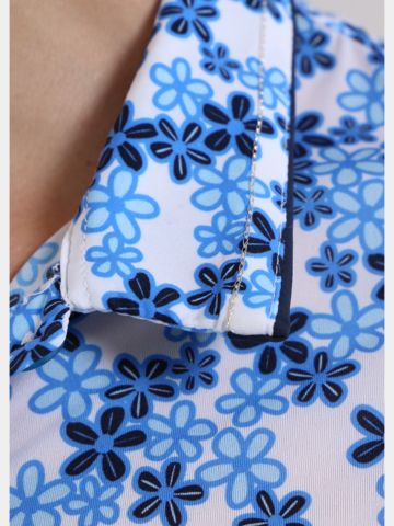 Chervo ADDISABEBA Halbarm Polo weiß