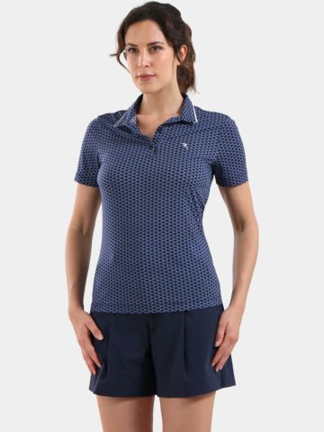 Chervo ADDISABEBA Halbarm Polo navy