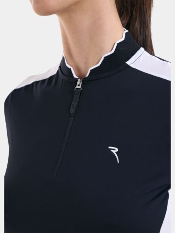 Chervo ALISIA 3/4 Arm Polo navy