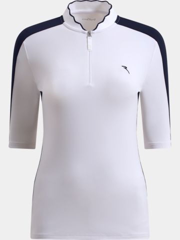 Chervo ALISIA 3/4 Arm Polo weiß