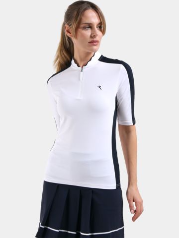 Chervo ALISIA 3/4 Arm Polo weiß