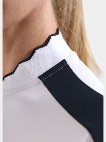 Chervo ALISIA 3/4 Arm Polo weiß