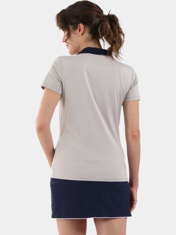 Chervo AMBROSE Halbarm Polo beige