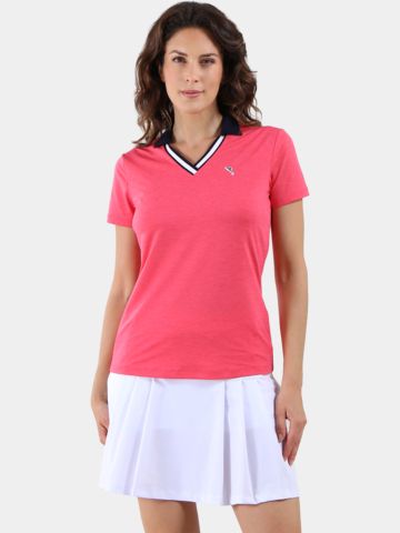 Chervo AMBROSE Halbarm Polo rot