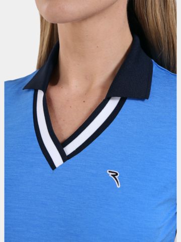 Chervo AMBROSE Halbarm Polo blau