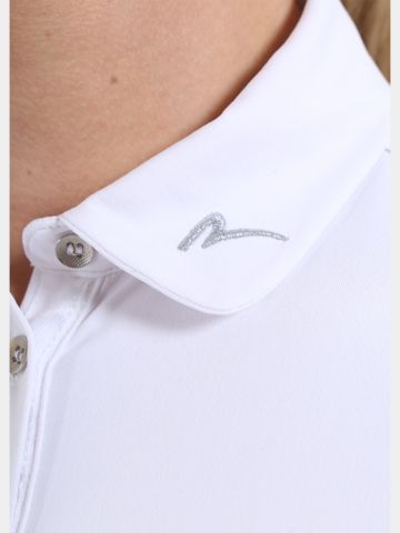 Chervo ANNUARIO Langarm Polo weiß