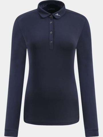 Chervo ANNUARIO Langarm Polo navy