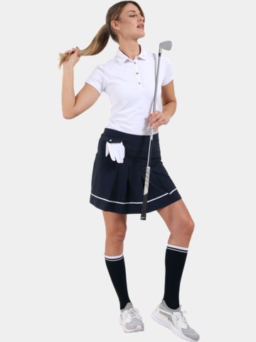 Chervo ASHER Halbarm Polo weiß