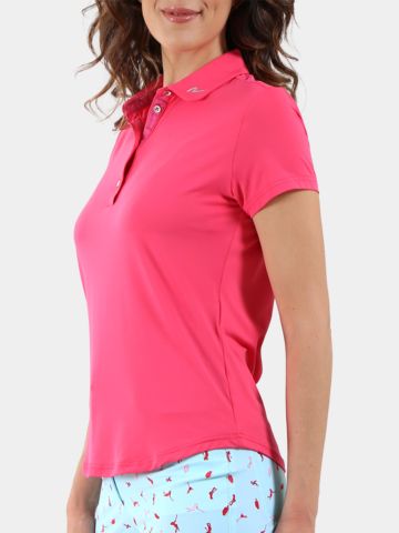 Chervo ASHER Halbarm Polo rot