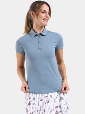 Chervo ASHER Halbarm Polo grau