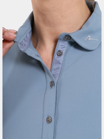 Chervo ASHER Halbarm Polo grau