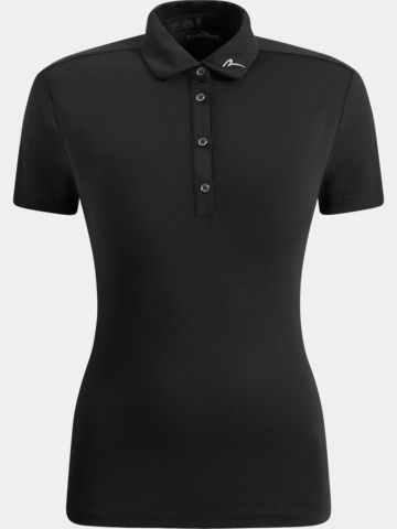 Chervo ASHER Halbarm Polo schwarz