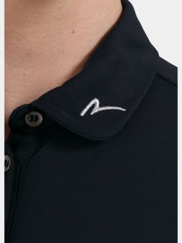 Chervo ASHER Halbarm Polo schwarz