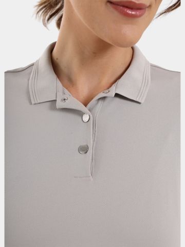 Chervo ASTRID Halbarm Polo beige