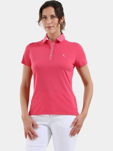 Chervo AVARIZIA Halbarm Polo rot