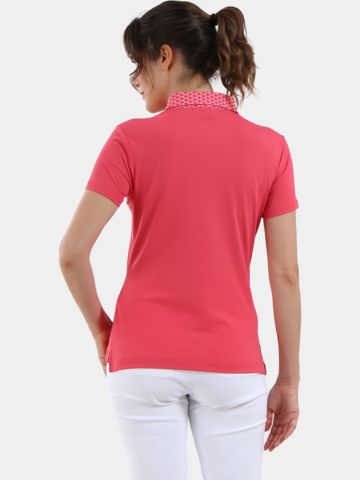 Chervo AVARIZIA Halbarm Polo rot