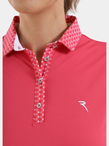 Chervo AVARIZIA Halbarm Polo rot