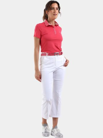 Chervo AVARIZIA Halbarm Polo rot