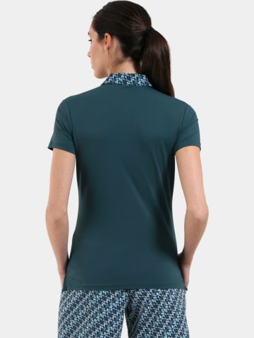 Chervo AVARIZIA Halbarm Polo grün