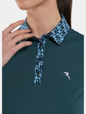 Chervo AVARIZIA Halbarm Polo grün