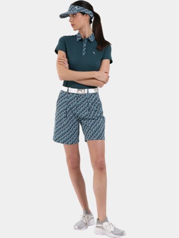 Chervo AVARIZIA Halbarm Polo grün