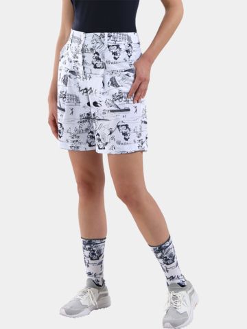 Chervo GOVER Bermudské kalhoty bílá