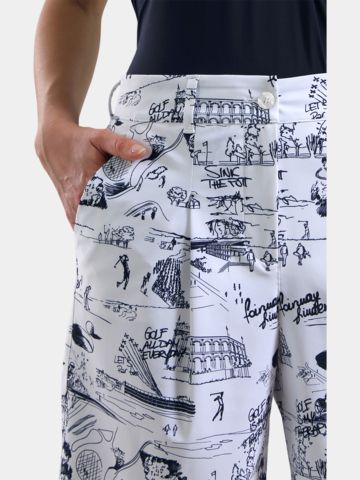 Chervo GOVER Bermudské kalhoty bílá